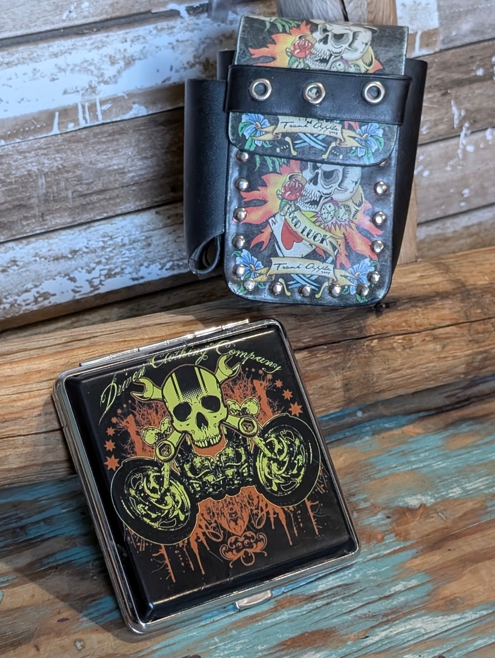 Bundle Of Two Cigarette Cases